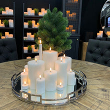 Load image into Gallery viewer, UYUNI Lighting New Design Tea Light with Captive Screw, White, ABS Plastic, 3.8cm x 1.9cm (1.5" x 0.75")