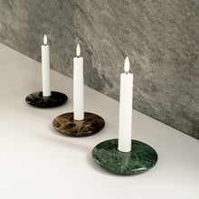 Load image into Gallery viewer, UYUNI Lighting Small Tapers, 2 Pack, Nordic White, Smooth Wax Flameless Candle, 1.9cm x 15cm (0.90" x 5.9")