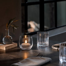 Load image into Gallery viewer, UYUNI Lighting Maxi Tea Light, Sandstone, Smooth Wax Flameless Candle, 6.1cm x 2.2cm (2.4” x 0.87”)