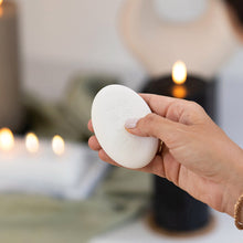Load image into Gallery viewer, UYUNI Lighting Luxury Remote Control, White Pebble Shape, Soft Touch Silicone with built-in Magnet and Captive Screw 4.0cm x 8.5cm