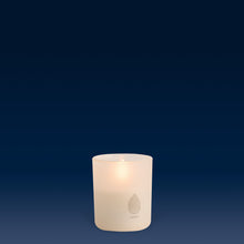 Load image into Gallery viewer, LIMITED EDITION | NEW UYUNI Lighting Luxury Glass Flameless Candle, Vanilla, 9.2cm x 10.2cm (3.6&quot; x 4&quot;)