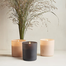 Load image into Gallery viewer, LIMITED EDITION | NEW UYUNI Lighting Luxury Glass Flameless Candle, Grey, 9.2cm x 10.2cm (3.6&quot; x 4&quot;)