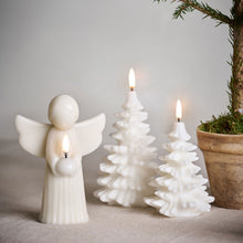 Load image into Gallery viewer, PRE ORDER | NEW | UYUNI Lighting Medium Angel, Vanilla, Smooth Wax Flameless Candle, 11cm x 15.5cm (4.3" x 6.1")