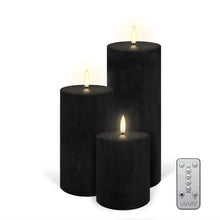 Load image into Gallery viewer, UYUNI Lighting Designer Curation | The Classic Candle Trilogy  | Matte Black