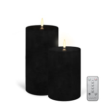 Load image into Gallery viewer, UYUNI Lighting Designer Curation | The Stylist's Candle Duo | Matte Black