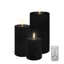 Load image into Gallery viewer, UYUNI Lighting Designer Curation | The Stylist's Go To Candle Trio | Matte Black