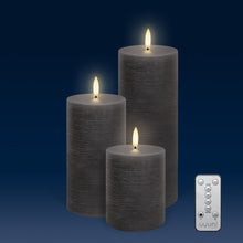 Load image into Gallery viewer, UYUNI Lighting Designer Curation | The Classic Candle Trilogy | Hamptons Grey