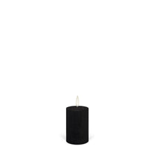 Load image into Gallery viewer, NEW - UYUNI Lighting Votive Size, Matte Black Textured Wax Flameless Candle, 5.0cm x 7.6cm (2.0&quot; x 3&quot;)