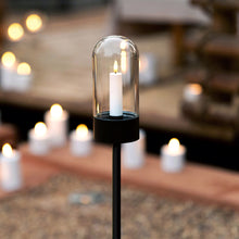 Load image into Gallery viewer, Three Level Metal Spike for Glass Dome Outdoor Lantern