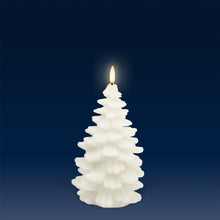 Load image into Gallery viewer, UYUNI Lighting | Large Christmas Tree | Classic Ivory | Smooth Wax Flameless Candle | 11cm x 18.2cm