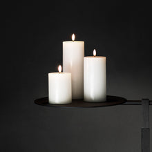 Load image into Gallery viewer, Trio of Flameless Candles on a stand