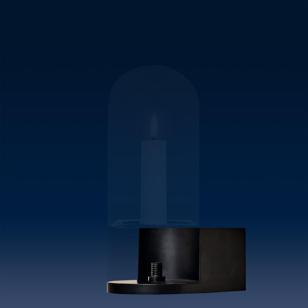 UYUNI Lighting Wall Mount for Outdoor Lantern Matte Black ABS Plastic 10.0cm x 14.0cm x 34.0cm (4.0